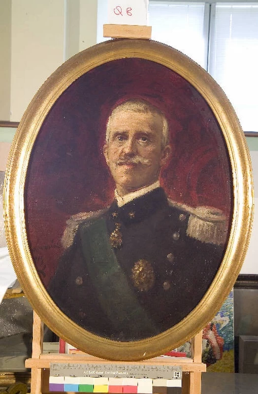 Ritratto di Vittorio Emanuele III - Museo delle Storie di Bergamo